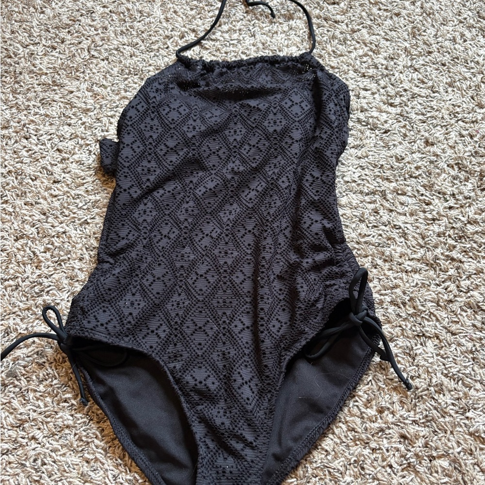 So Black One-Piece Swimsuit